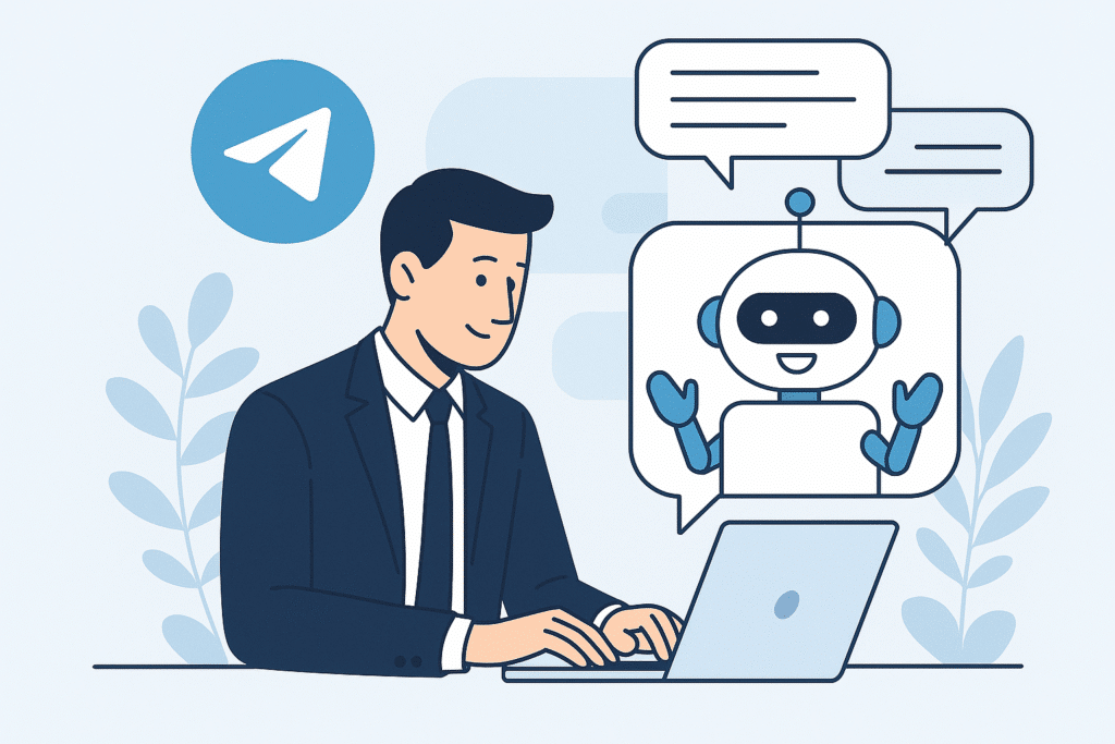 מדריך פרקטי ליצירת צ'אט‑בוטים בטלגרם לעסקים