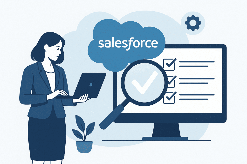בדיקות Salesforce — זמינות, חיסכון ו‑ROI