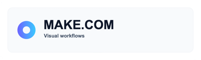 Make.com logo visual