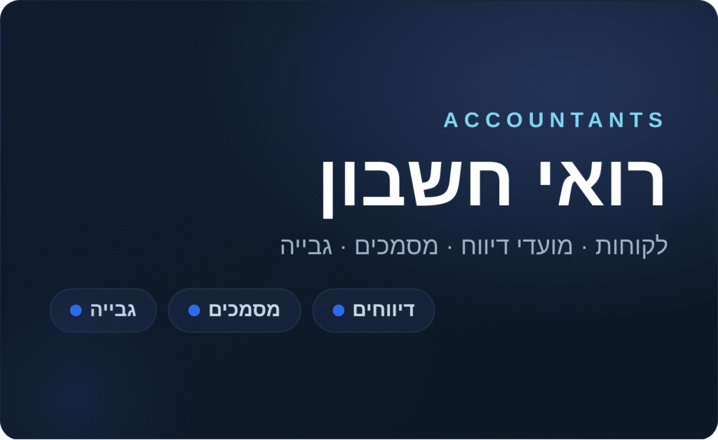 רואי חשבון visual